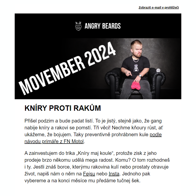 Kníry nabít. Na raka PAL! __ [MOVEMBER 2024]