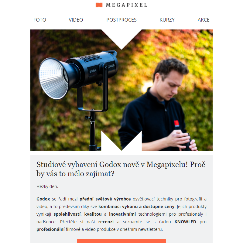 _  Kompletní sortiment Godox nově v Megapixelu!