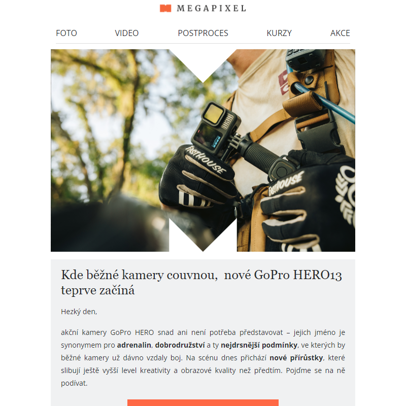 _  Pusťte se do akce! Nové GoPro HERO13 a HERO