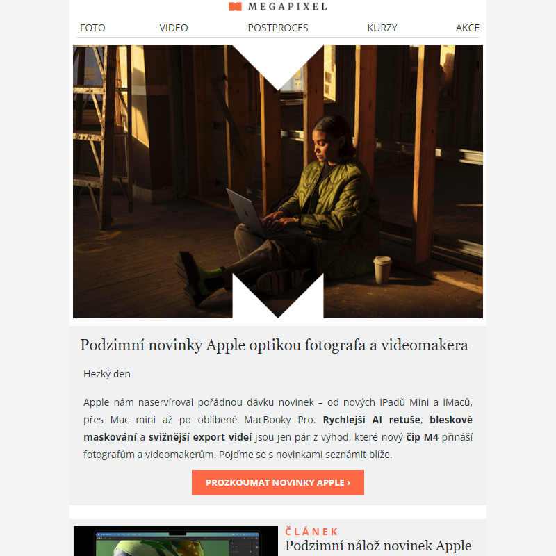 _  Podzimní novinky Apple optikou fotografa a videomakera