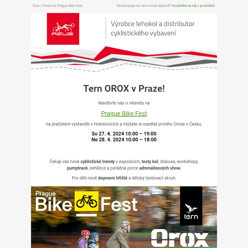 Tern Orox na Prague Bike Fest