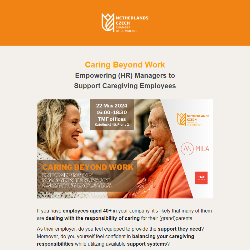 Invitation: Caring Beyond Work | 22 May 2024