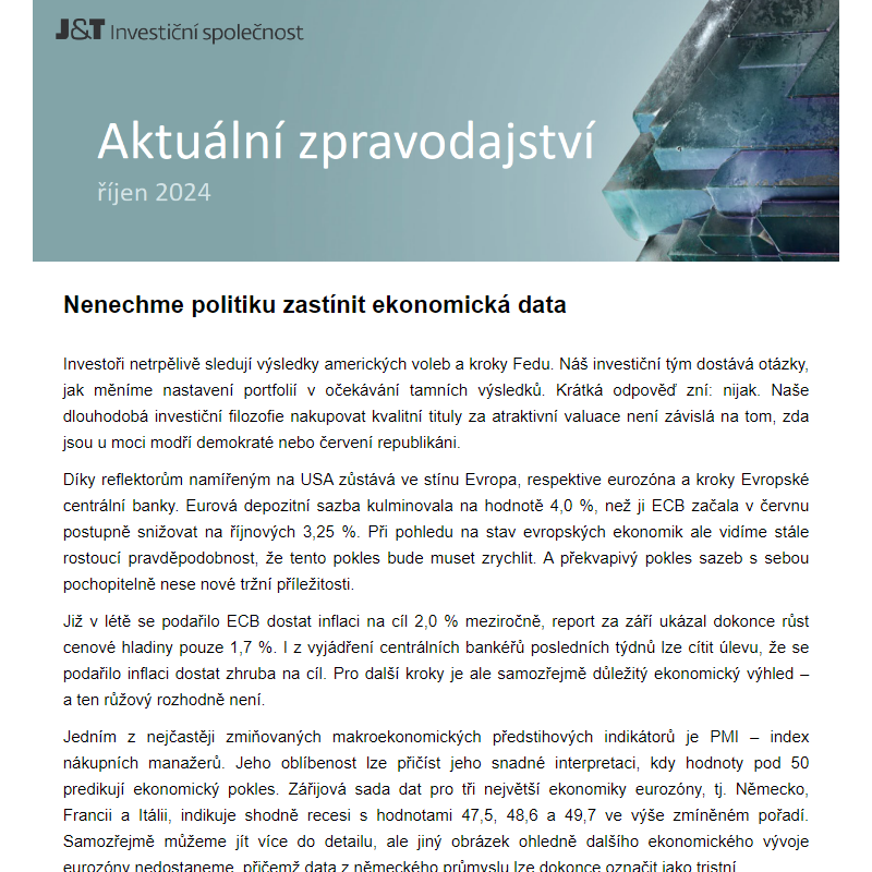 Newsletter říjen 2024