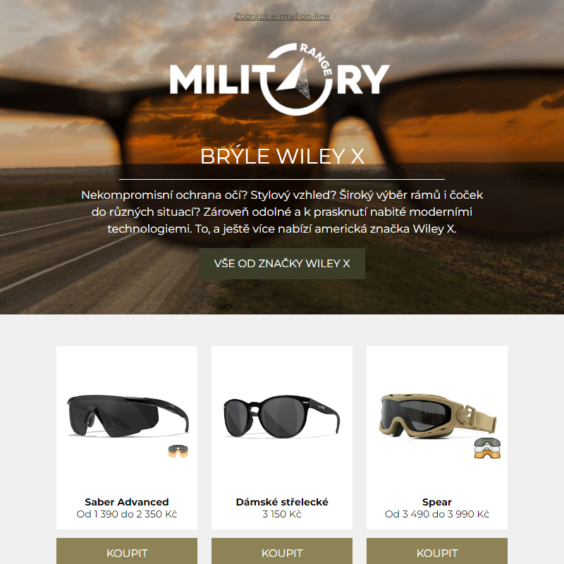Brýle Wiley X – Omrkněte nekompromisní stylovku