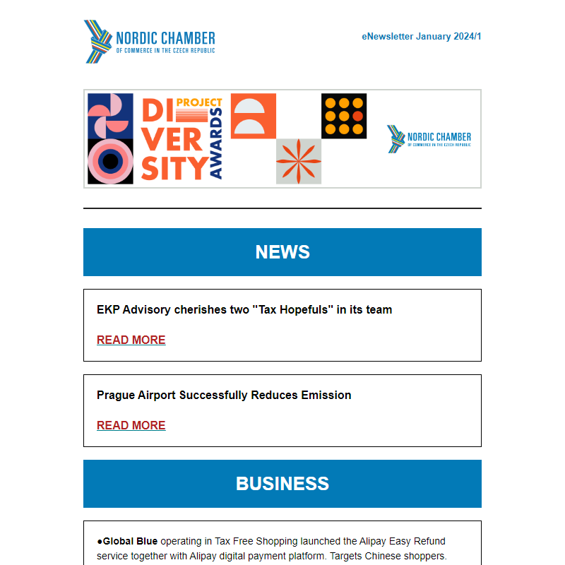 NorCham eNewsletter - Weekly Digest - January/1