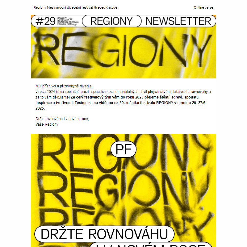 PF 2025 | Regiony