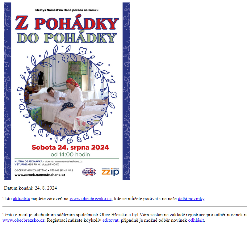 Z pohádky do pohádky