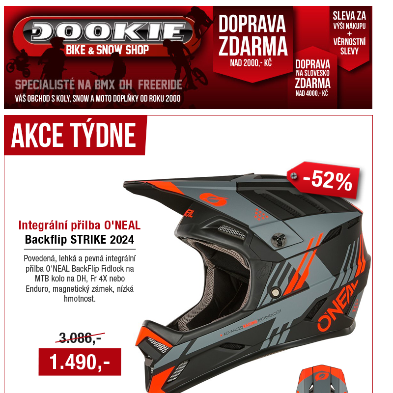 DOOKIE.cz | Akce týdne + Novinky Alpinestars a Ride Concepts SKLADEM.