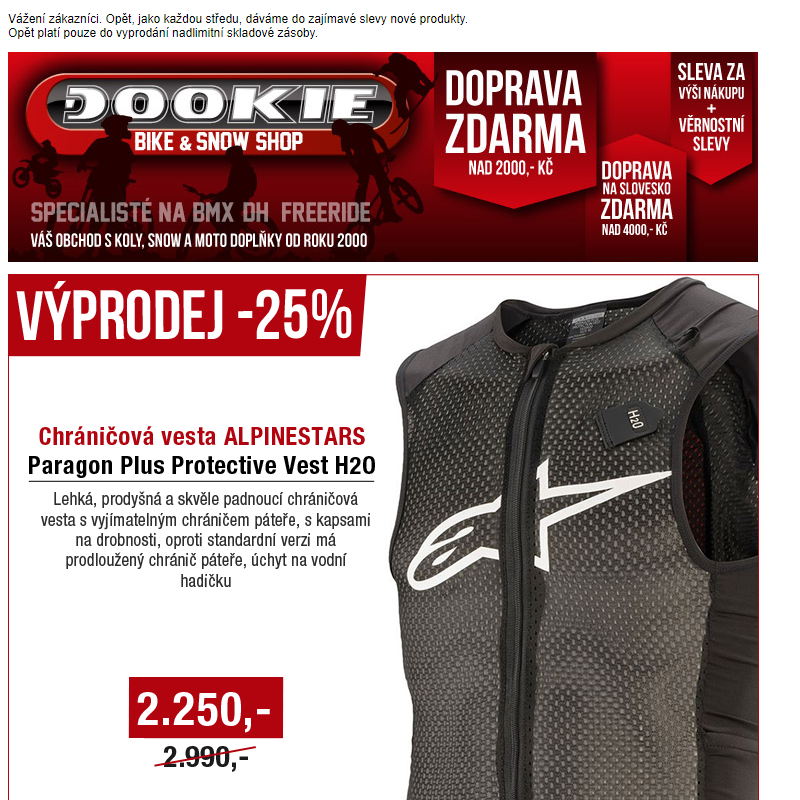 DOOKIE.cz | Hledáme prodavače + pravidelné středeční slevy a výprodeje až -27%.