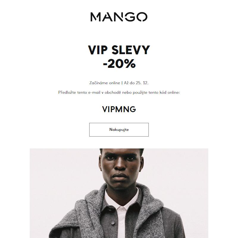 -20 %: VIP Slevy jsou už tady