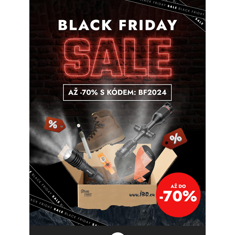 _ Přicházejí šílené Black Friday slevy - AŽ -70% S KÓDEM: BF2024 __