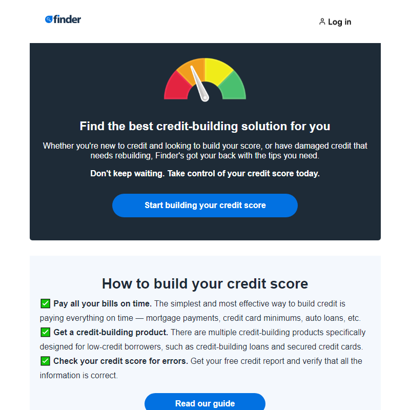 The key to a better credit score