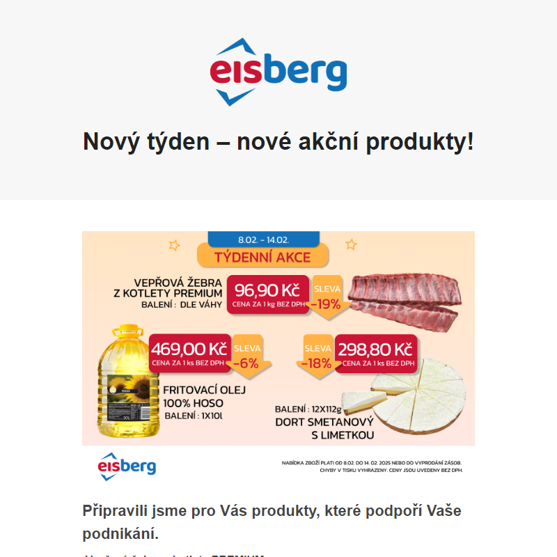 Nový týden – nové speciální nabídky!