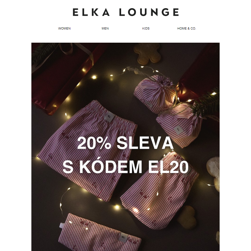 _ Vánoce stíháme | Do neděle s 20% slevou