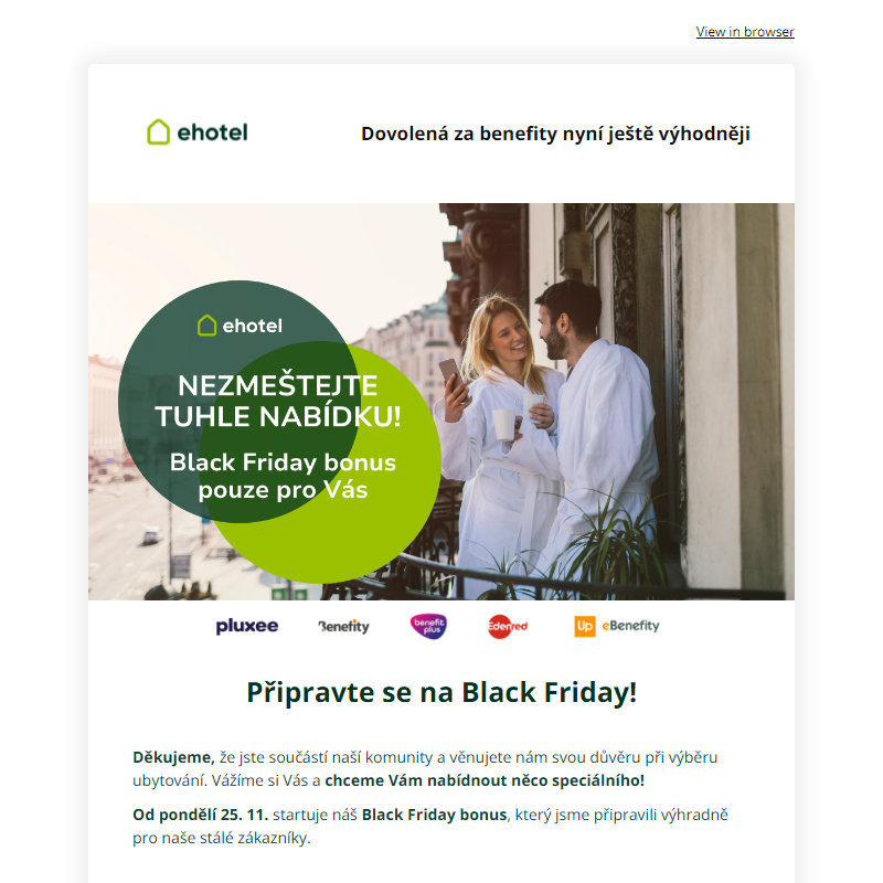 I ehotel má Black Friday!_