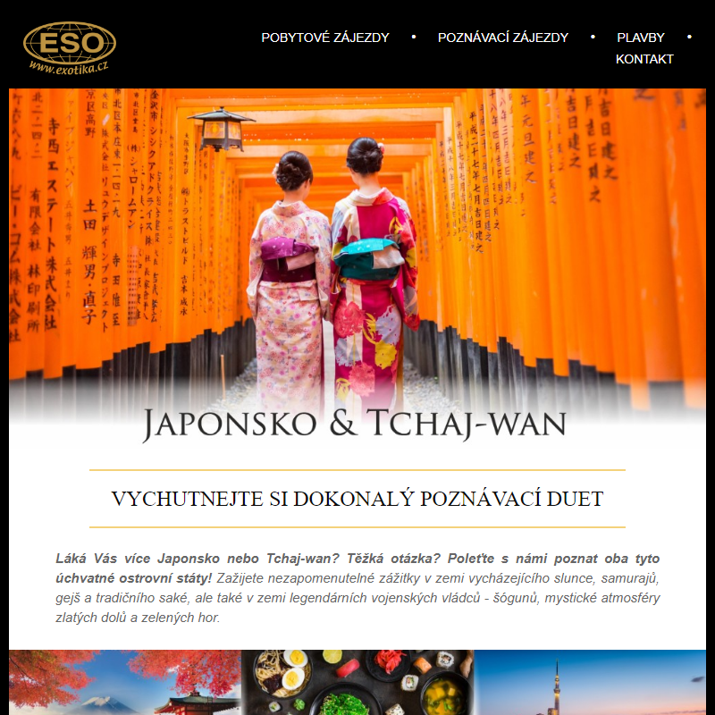 Japonsko & Tchaj-wan: dokonalý poznávací duet