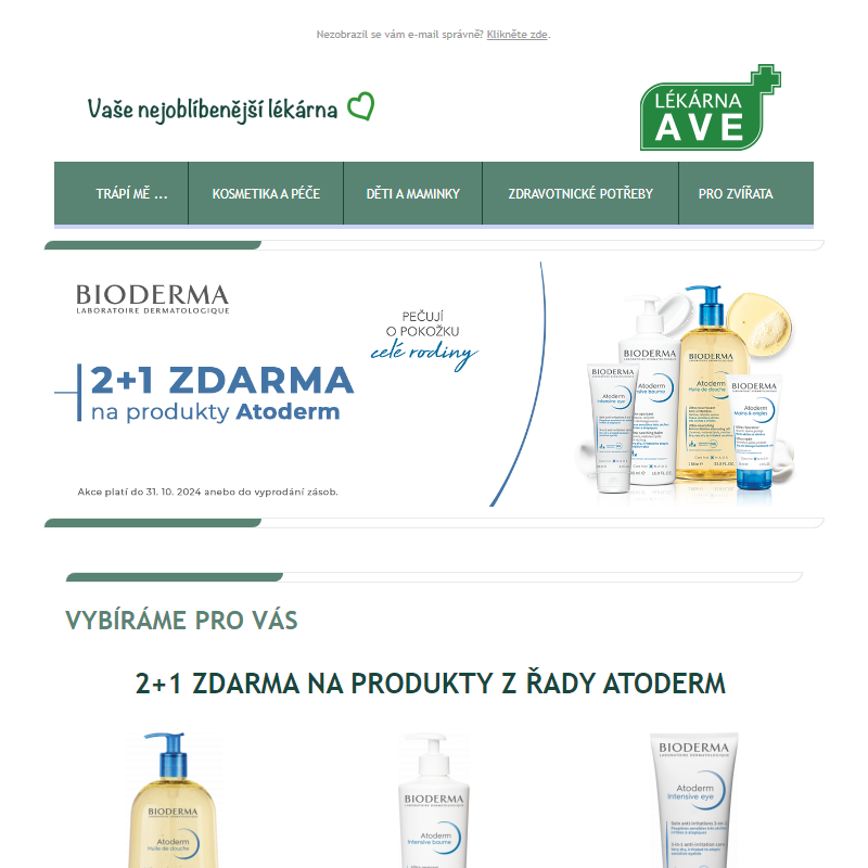 BIODERMA 3 ZA 2