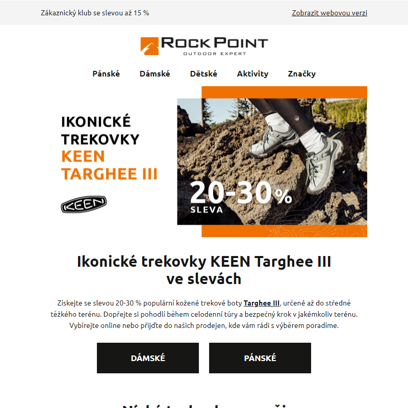 Ikonické trekovky KEEN Targhee III