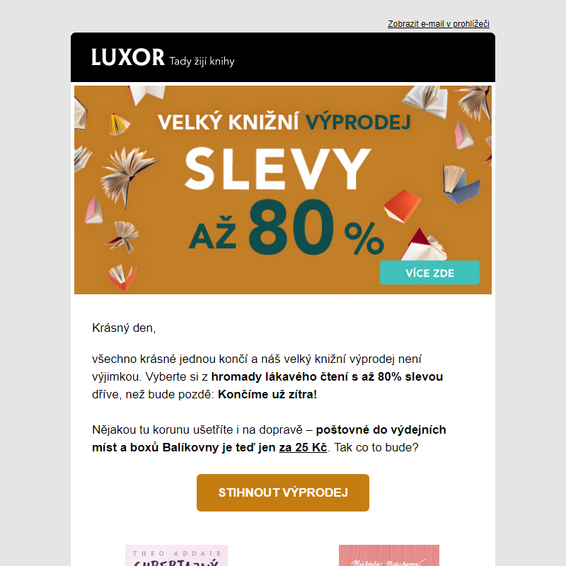 Stihnete ulovit až 80% slevu na knihy?