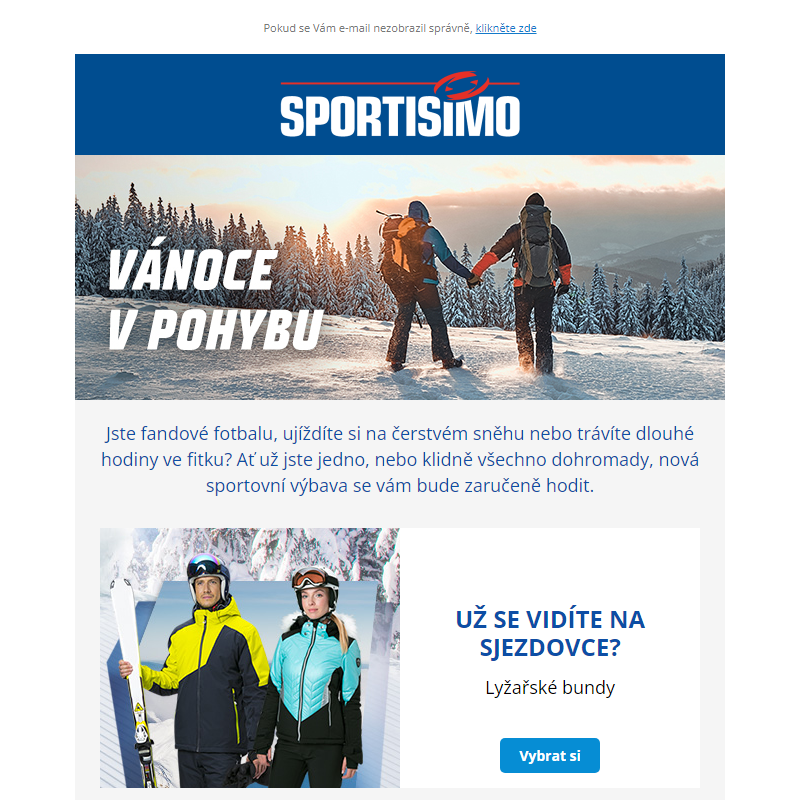 Vybavte se na Vánoce _ plné sportu