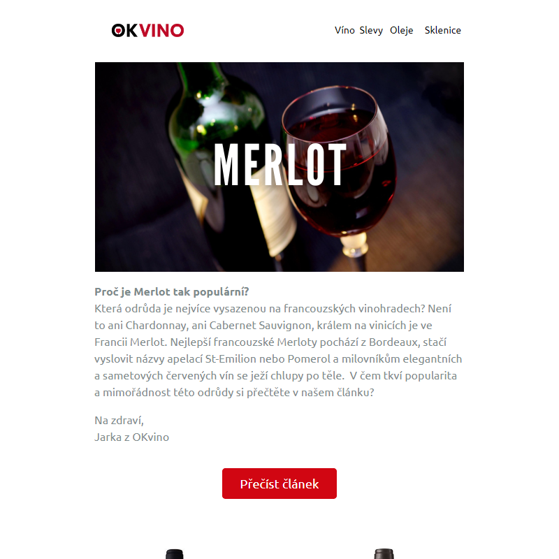 _Proč je populární Merlot II Výprodej vína