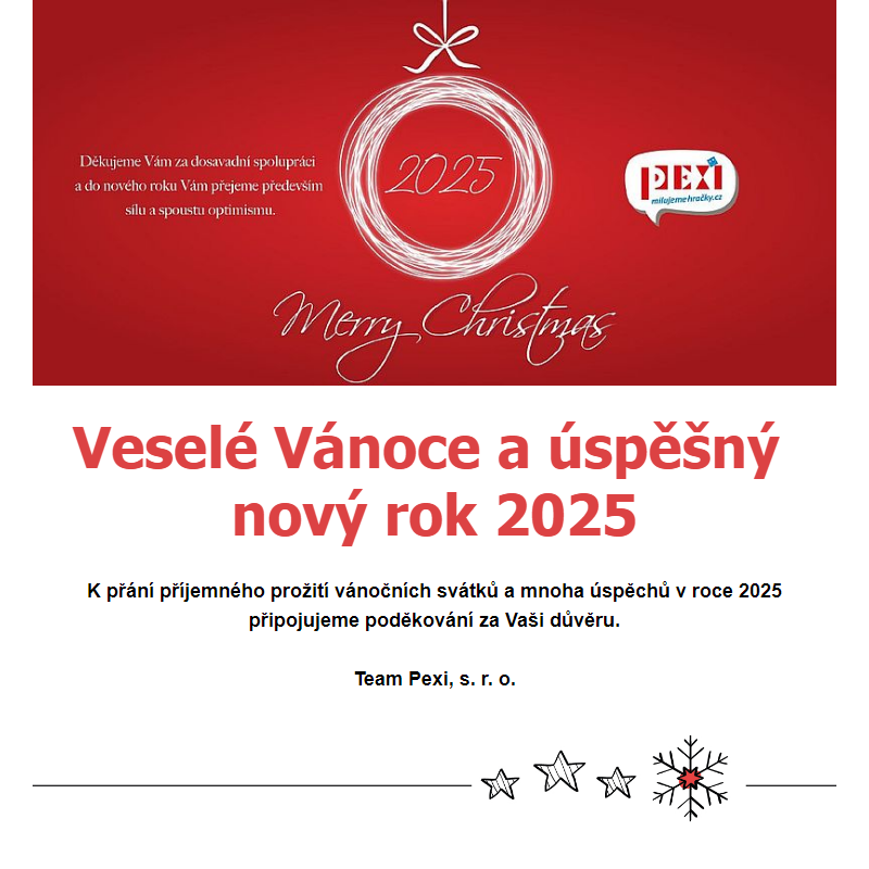 Veselé Vánoce a úspěšný nový rok 2024