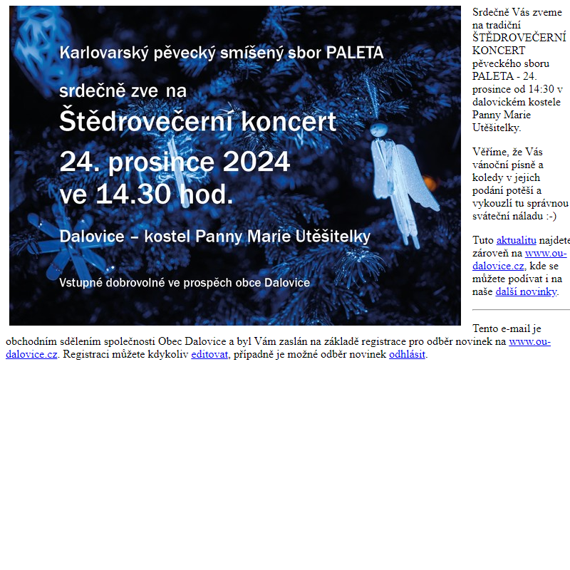 Štědrovečerní koncert