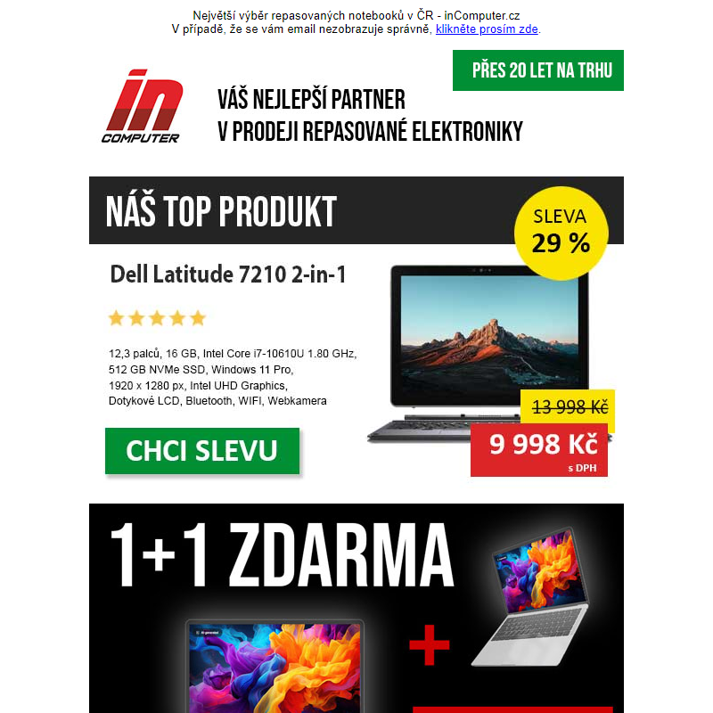 Ušetřete až 45 % v naší Cenové polepšovně! - inComputer.cz - obchodní sdělení