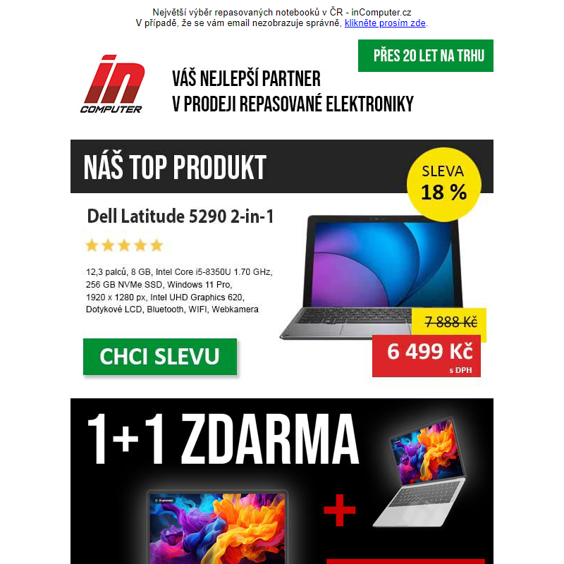 Slevové peklo - slevy až 89 %! - inComputer.cz - obchodní sdělení