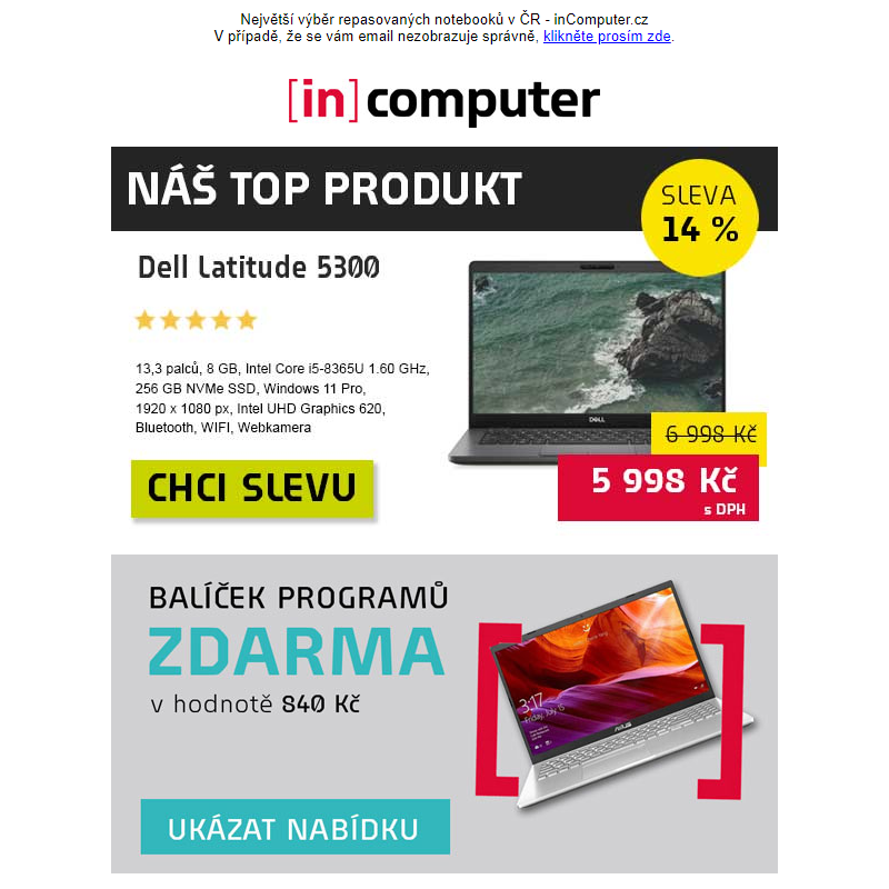 Summer masakr cen - inComputer.cz - obchodní sdělení