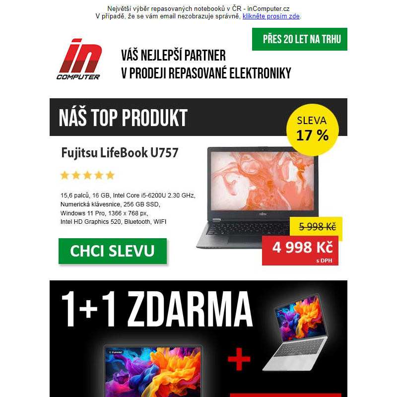 Naprosto šílený výprodej - sleva 10.000 Kč na Dell Alienware! - inComputer.cz - obchodní sdělení