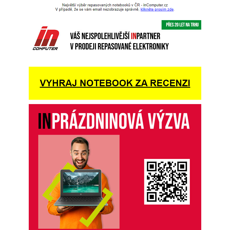 VYHRAJ NOTEBOOK za recenzi! - inComputer.cz - obchodní sdělení