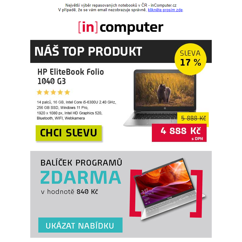 Slevový guru roztočil kolo slev! - inComputer.cz - obchodní sdělení