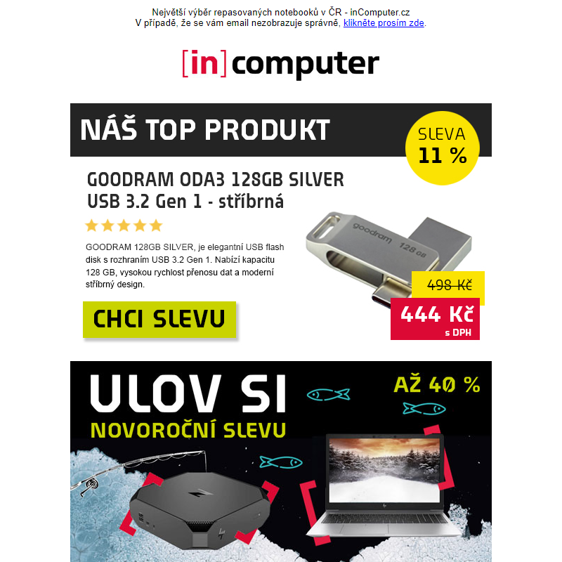 Slevový guru doporučuje - slevy až 78 % - inComputer.cz - obchodní sdělení