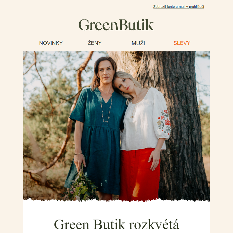 Green Butik rozkvétá _ Podívejte se, co nového vás čeká