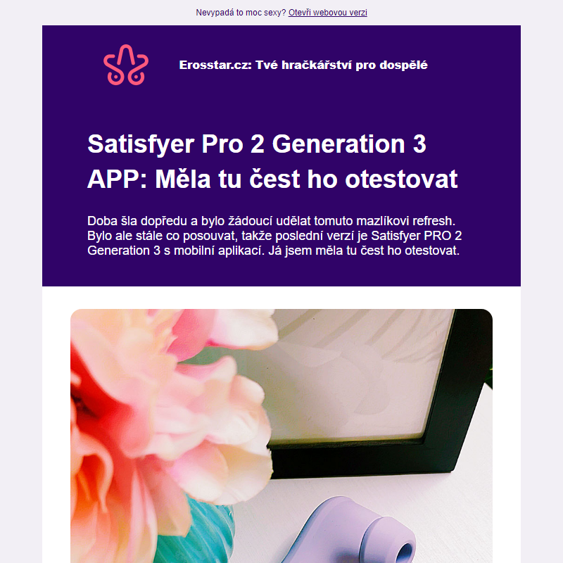 Recenze: Satisfyer Pro 2 Generace 3!