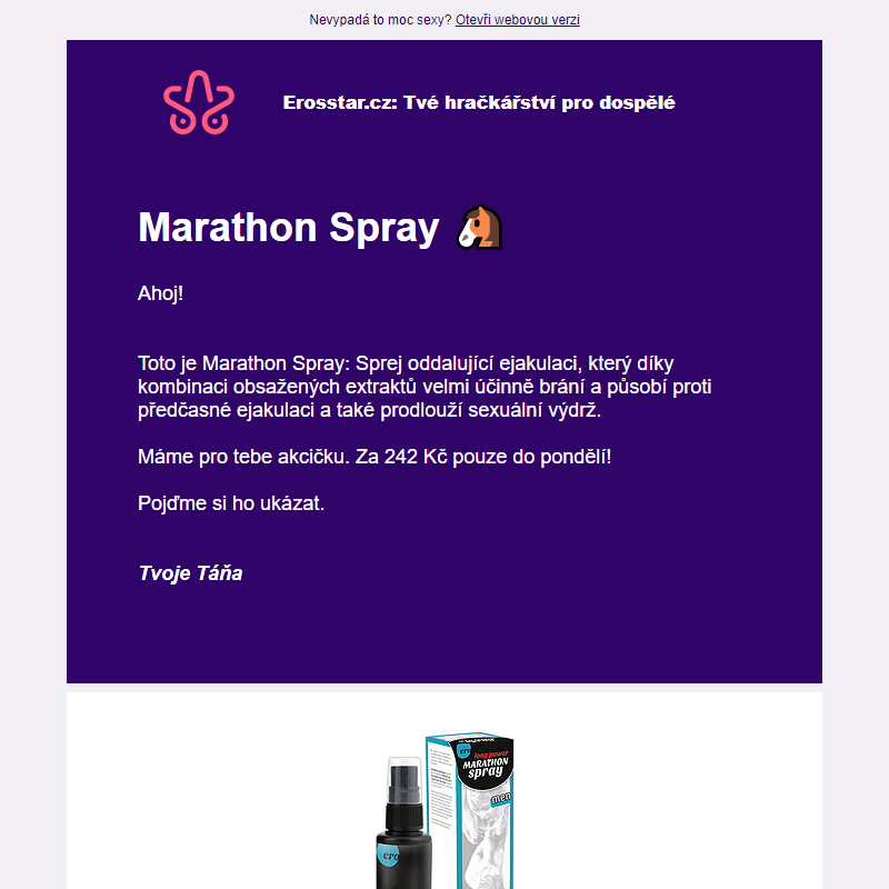 Marathon Spray _ Sleva 18% poze do pondělí
