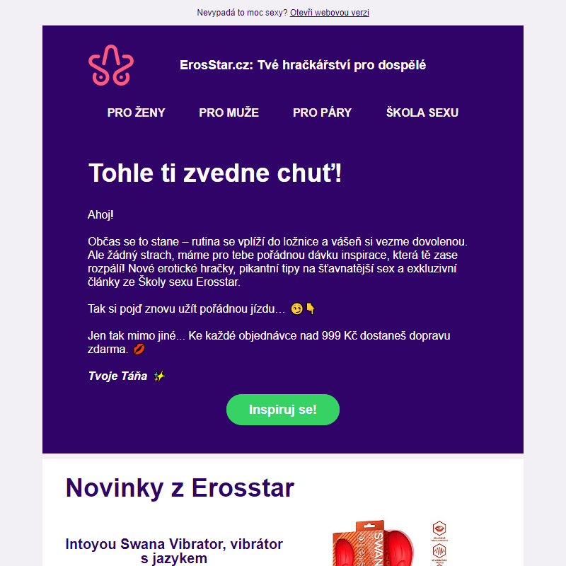Už tě to nebaví? Tohle ti zvedne chuť!