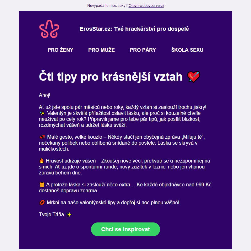 Čti tipy pro krásnější vztah _ Nejen na Valentýn