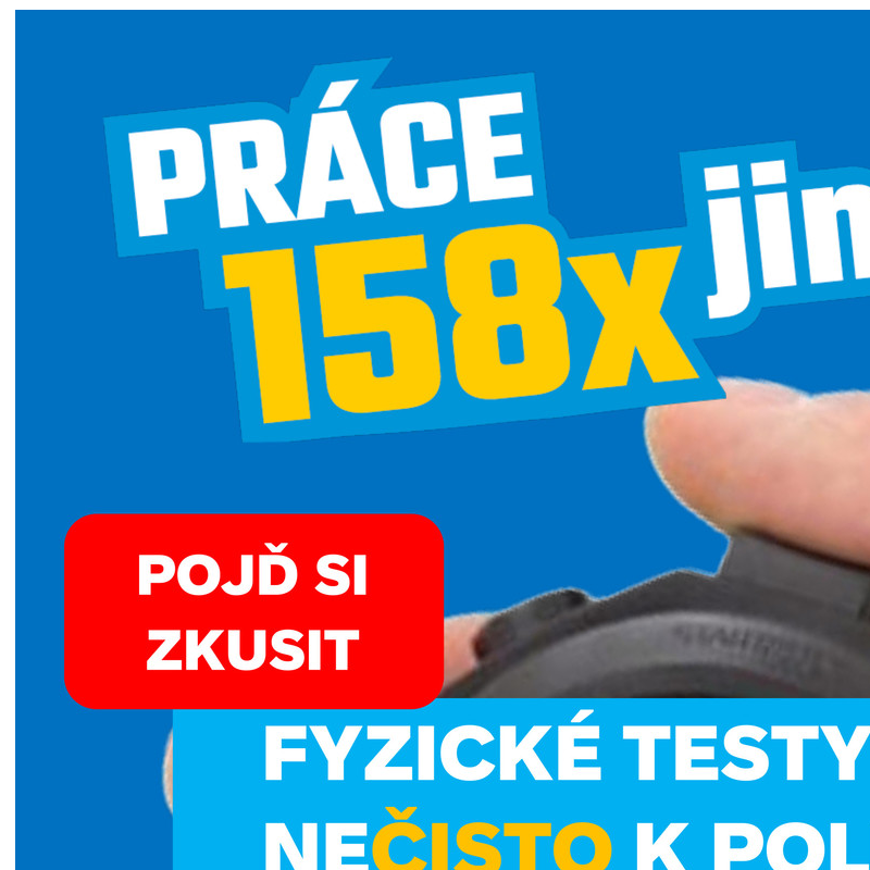 Fyzické testy na nečisto k Policii ČR