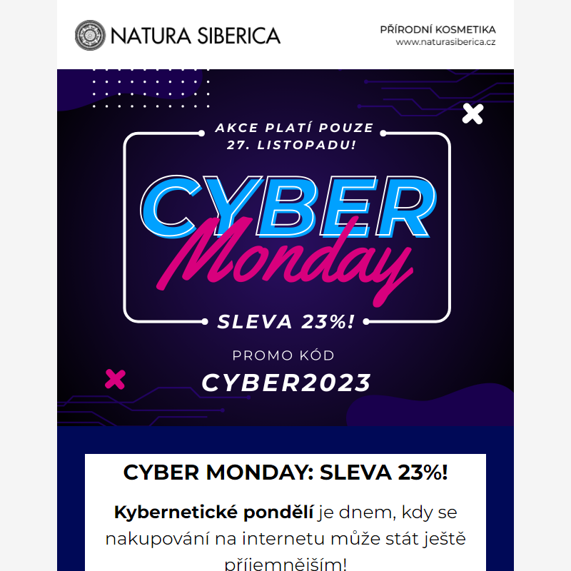 Cyber Monday - pro ty, kteří to nestihli! ___