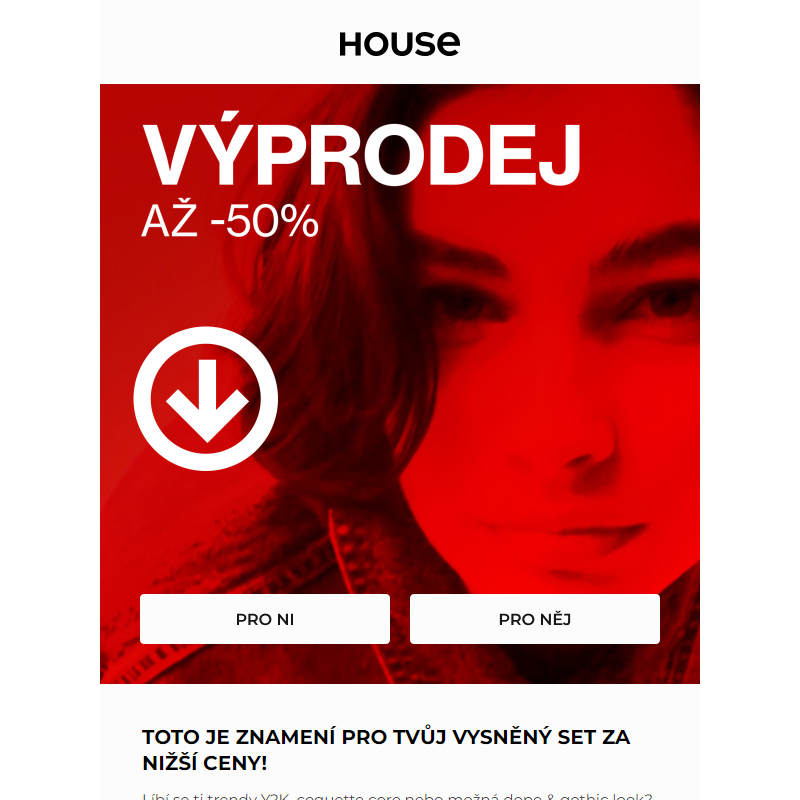 PROMO ALERT _ VÝPRODEJ až -50 %.