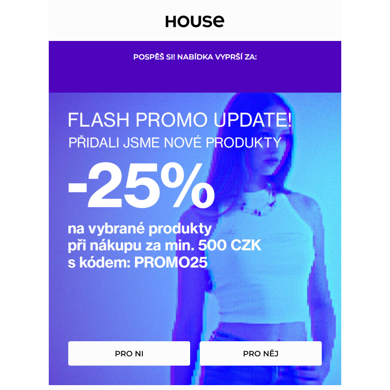 Akce -25 % brzy končí! _