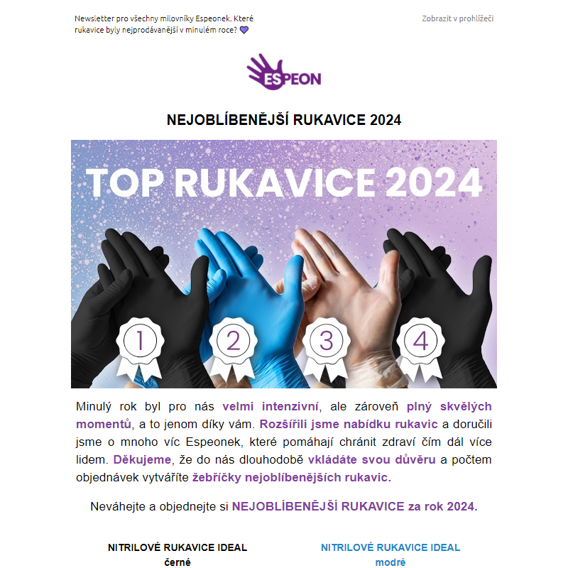 TOP rukavice za rok 2024 _