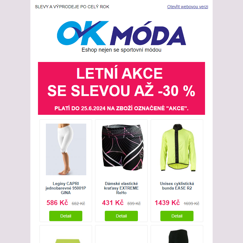 Získejte až - 30 %  __ Báječné letní slevy