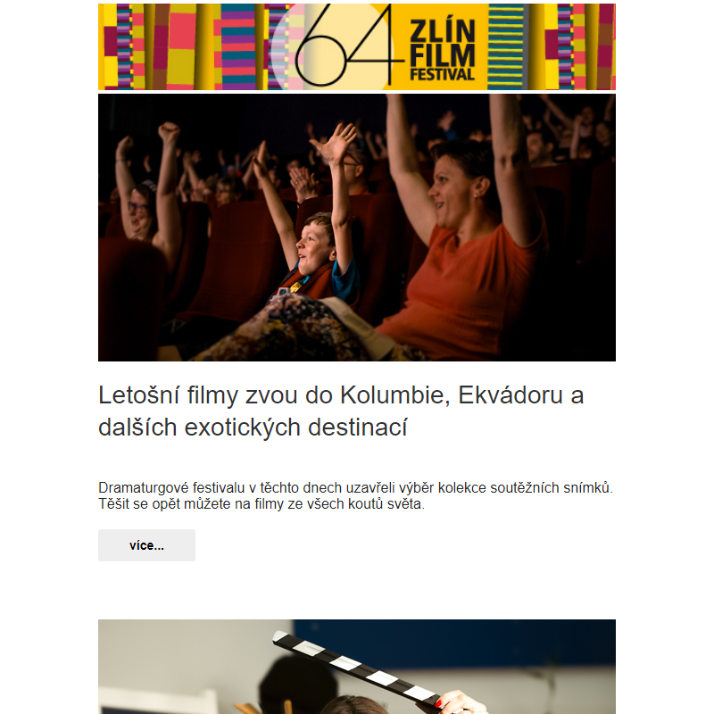 Jaké budou filmy 64. Zlín Film Festivalu? 