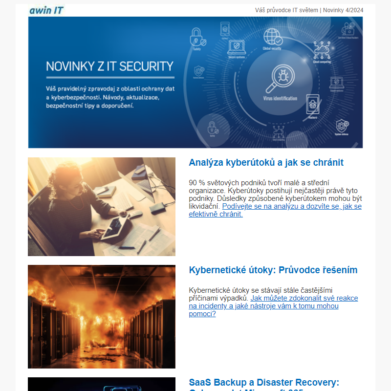 Analýza kyberútoků a jak se chránit – novinky z blogu