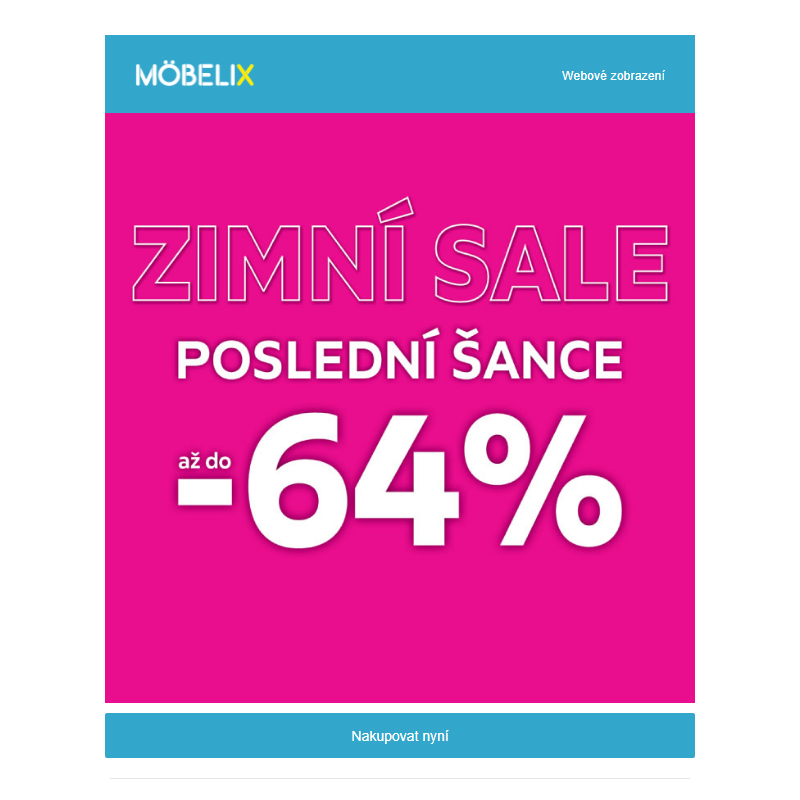 ZIMNÍ SALE až do -64%