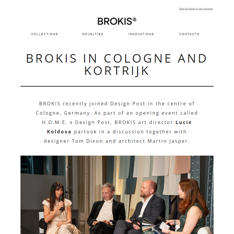 BROKIS shined at Orgatec and Design Nation