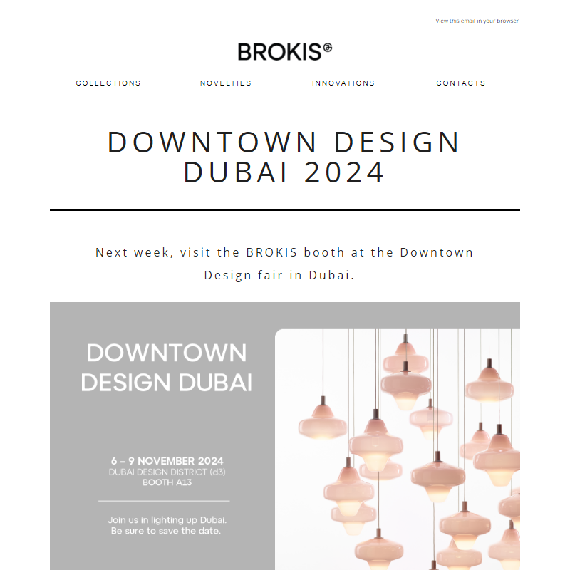 BROKIS returns to Downtown Design in Dubai